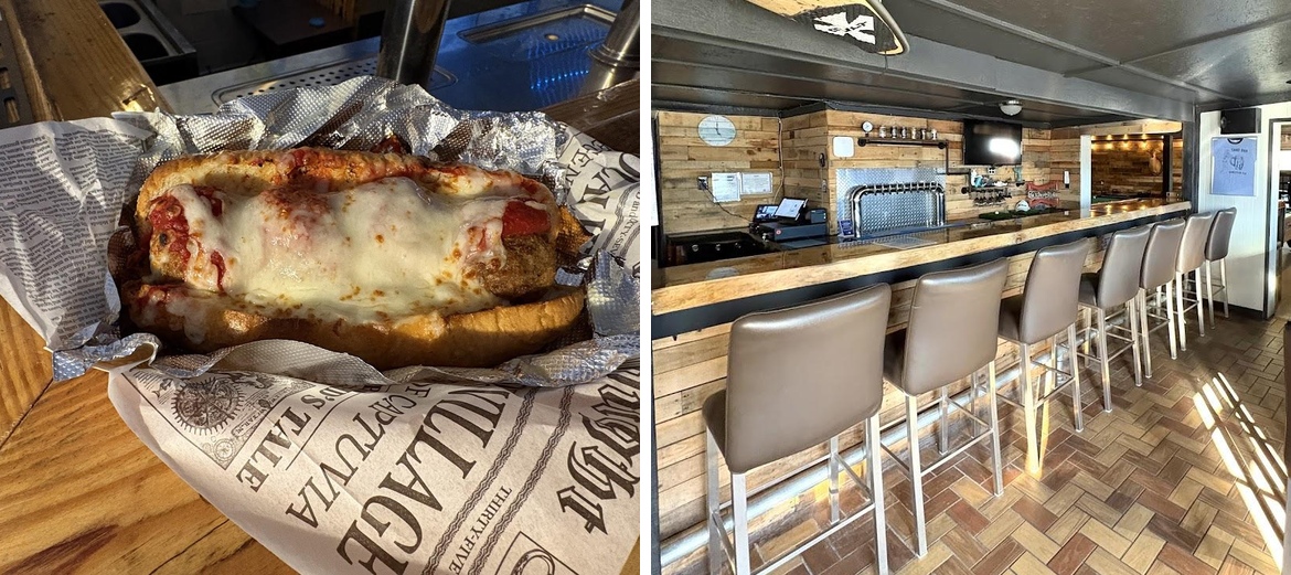 Sand Bar Pizza and Music Menu